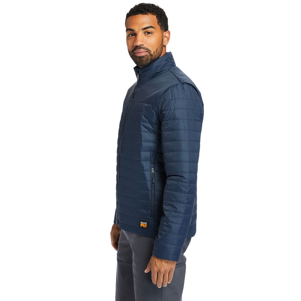 Timberland Mens Jackets PRO® Mt. Washington Insulated - Navy - India YH3297856